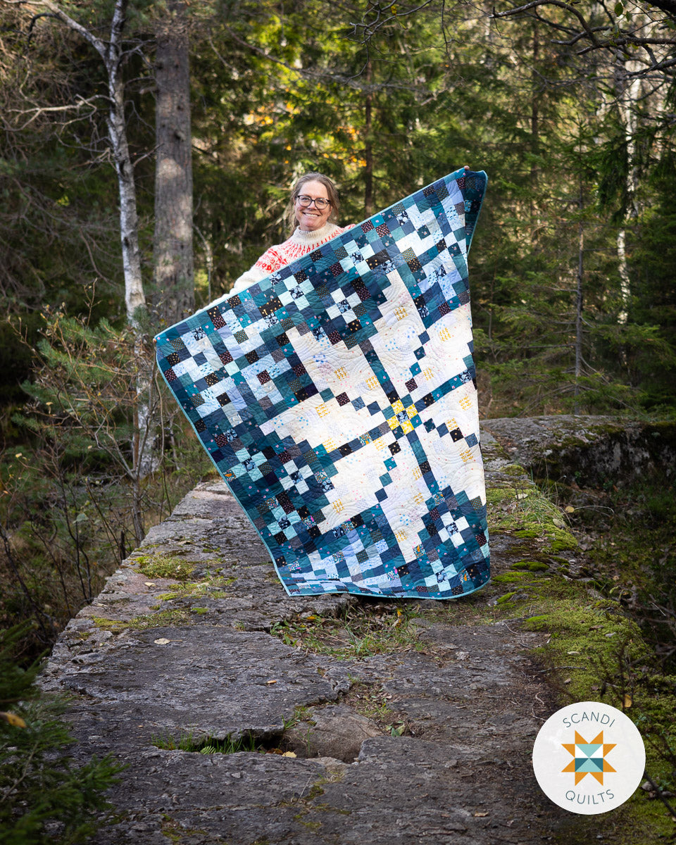 Knitty North Star quilt pattern