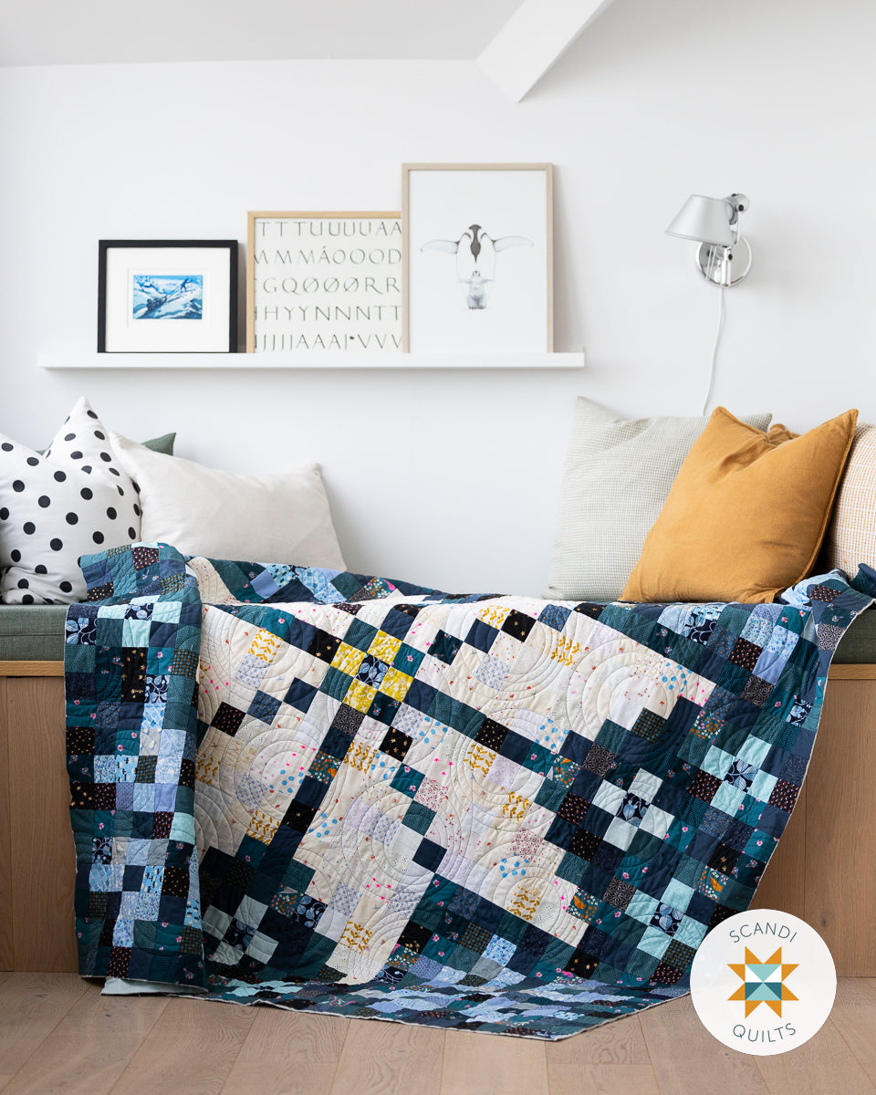 Knitty North Star quilt pattern