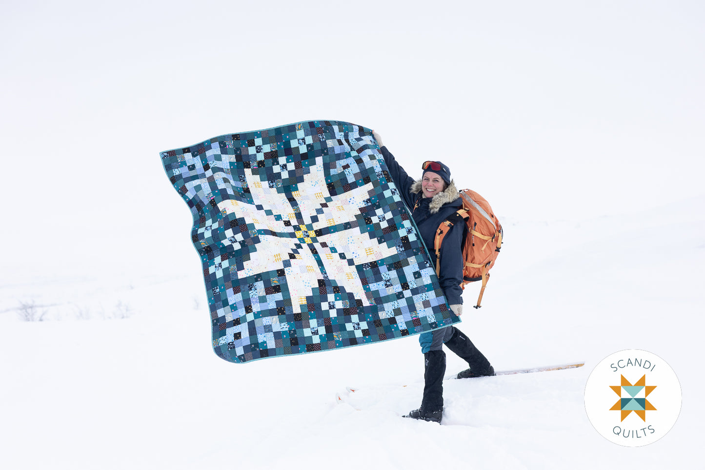 Knitty North Star quilt pattern