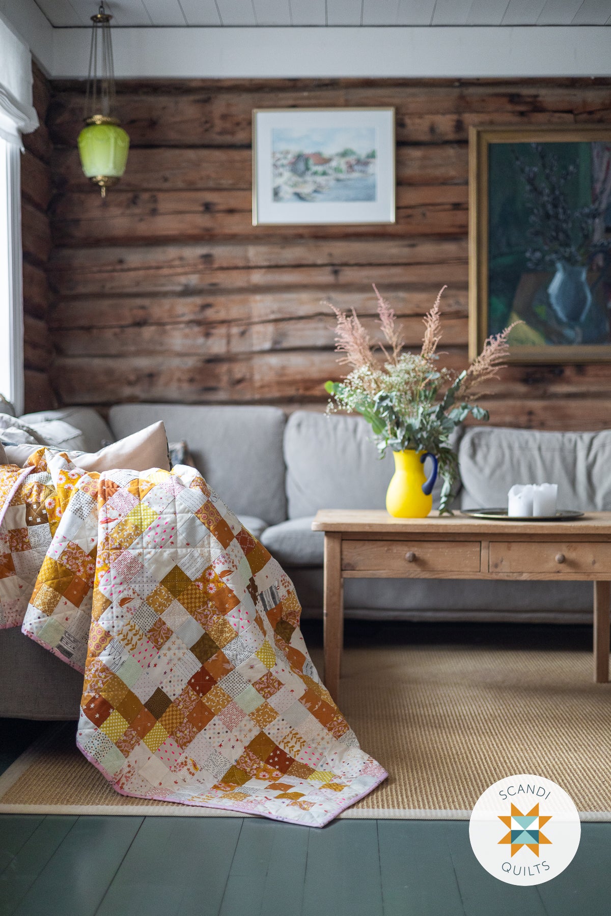 Knitty rose quilt pattern