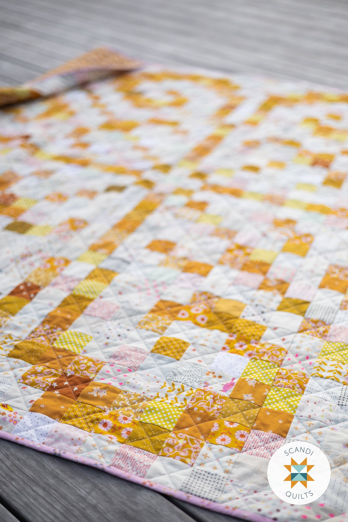 Knitty rose quilt pattern