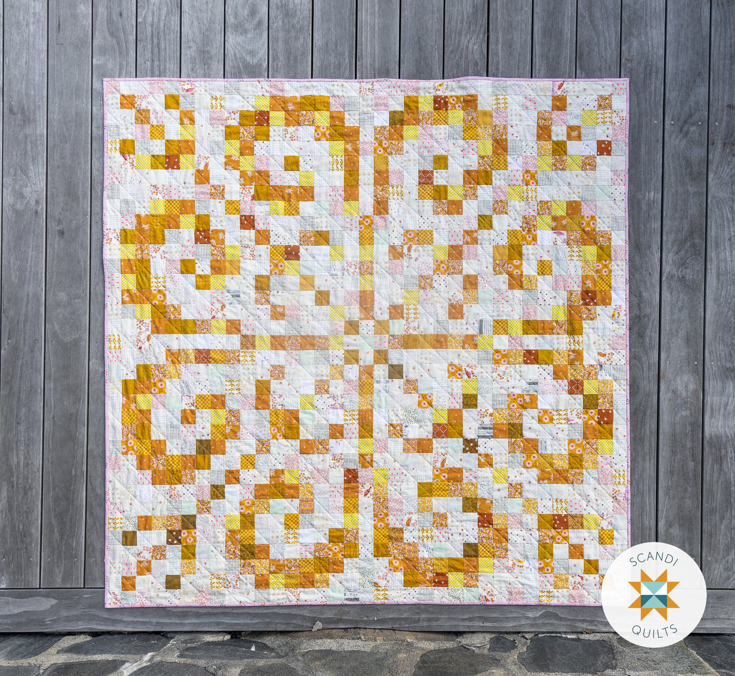 Knitty rose quilt pattern