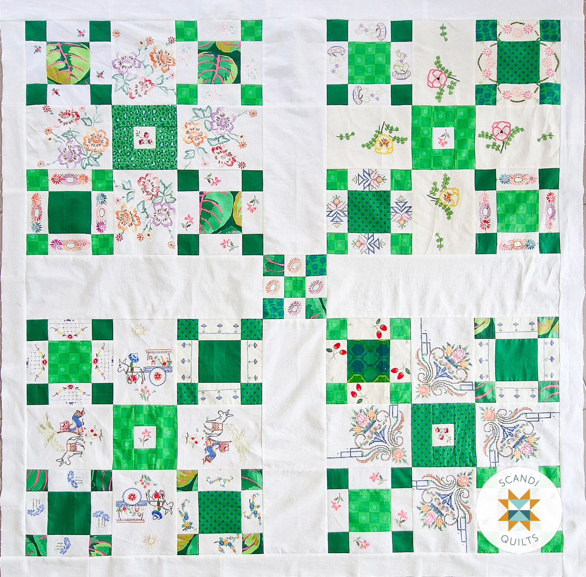 Norwegian Chain quilt pattern