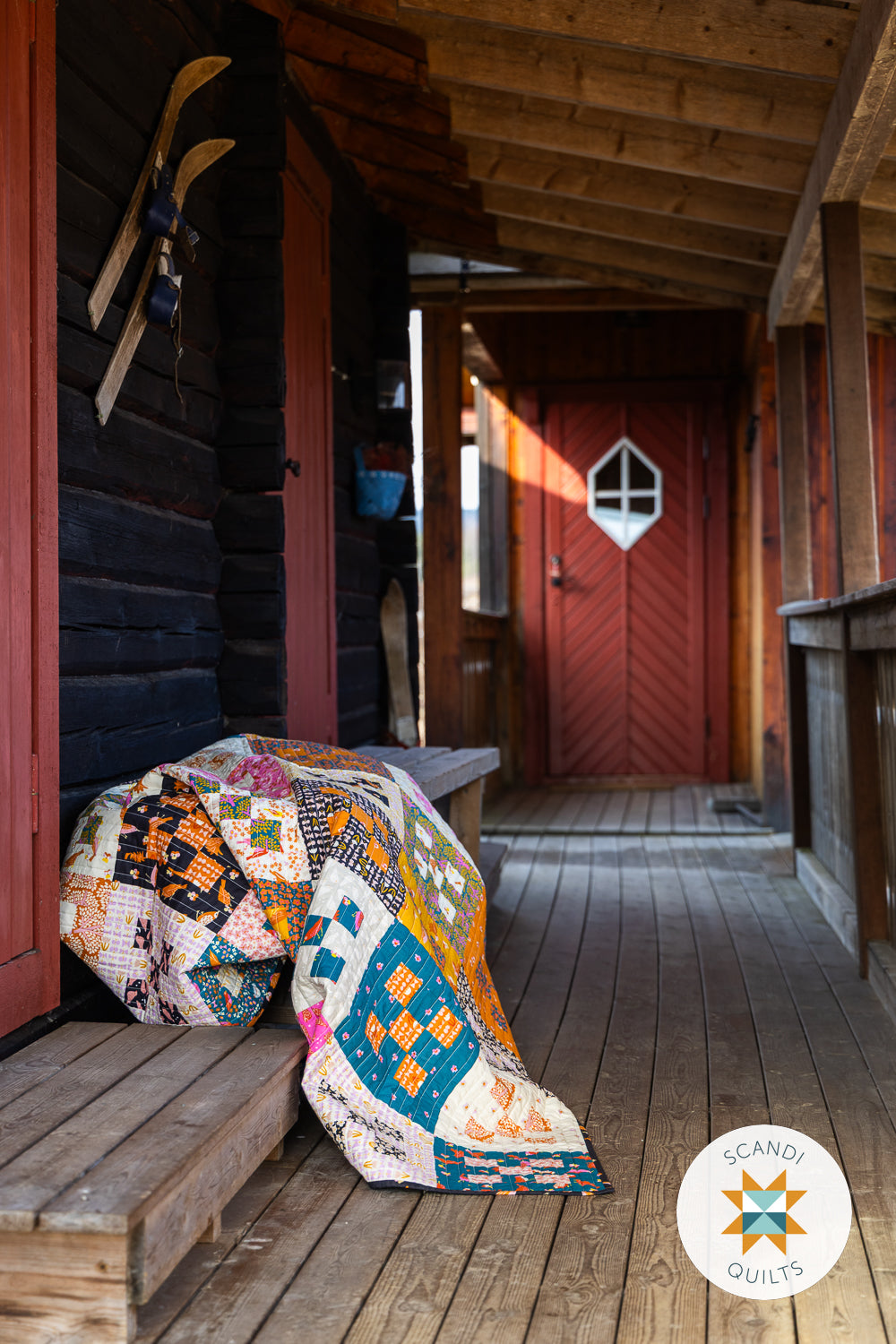 Old Cabin quilt pattern