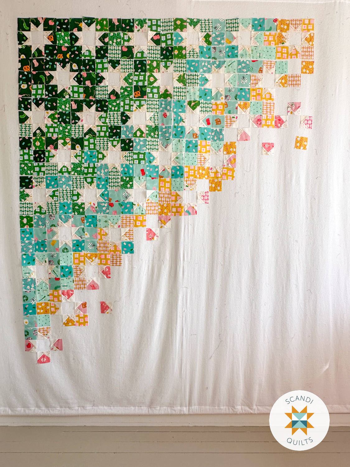 Star dots quilt pattern