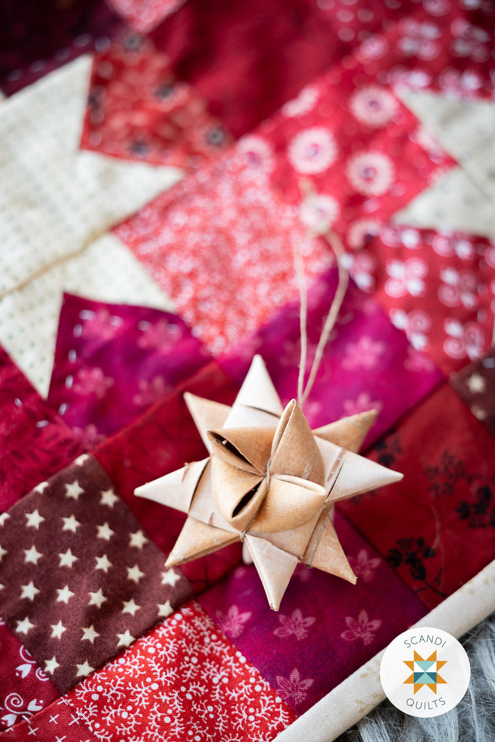 Star dots quilt pattern